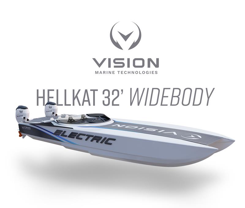 Hellkat 32 photo copyright Vision Marine Technologies taken at  and featuring the Power boat class
