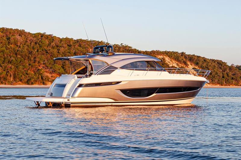 The new Riviera 4600 Sport Yacht is a magnificent example of style and innovation photo copyright Riviera Australia taken at  and featuring the Power boat class