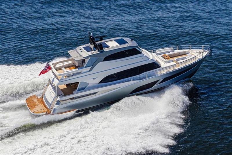 The 78 Motor Yacht is the largest and most sophisticated model ever launched by Riviera photo copyright Riviera Australia taken at  and featuring the Power boat class