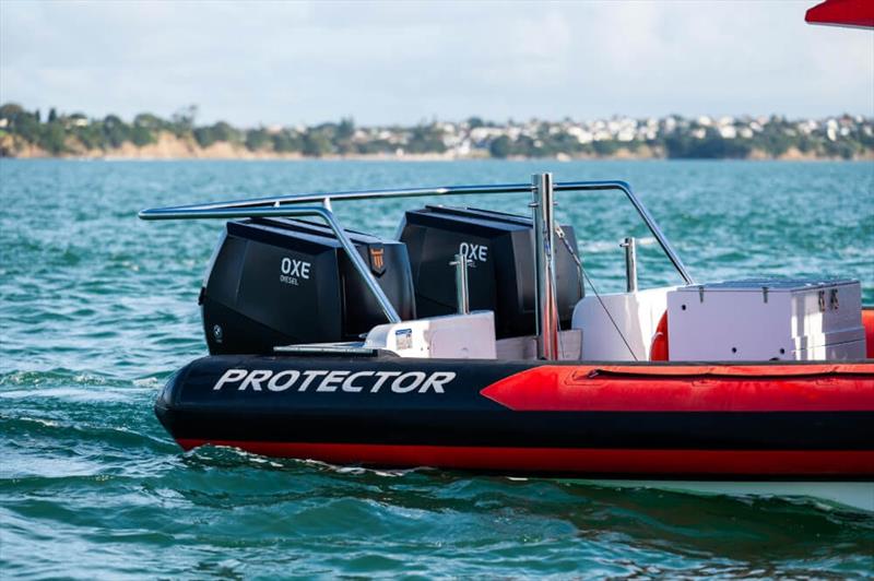 OXE300 on NZ coastguard Mana vessel photo copyright NZ Coastguard Mana taken at  and featuring the Power boat class