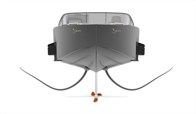 Iguana Yachts unveils the Iguana Foiler with EVOY - photo © Iguana Yachts
