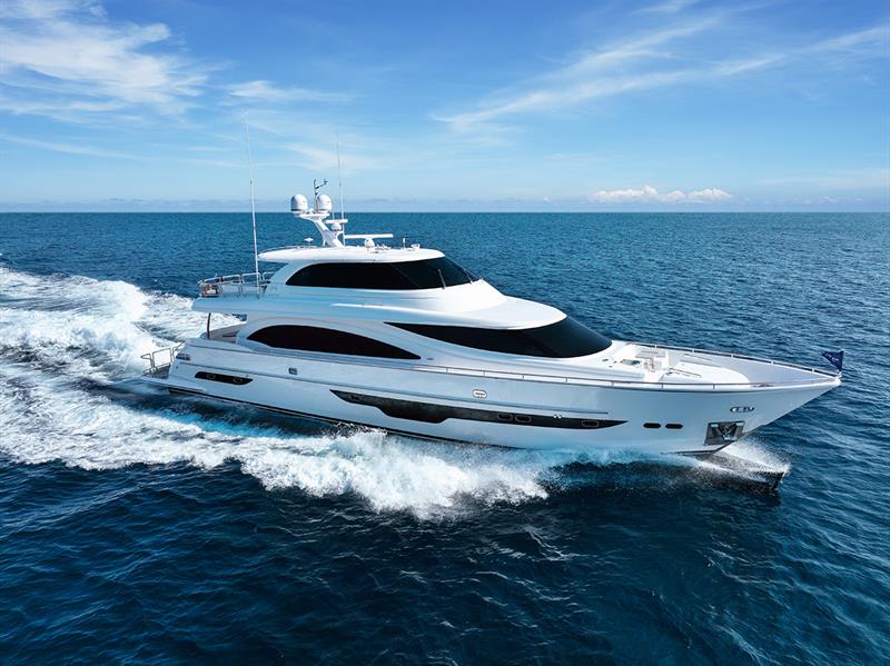 Horizon E90 photo copyright Horizon Yachts taken at  and featuring the Power boat class