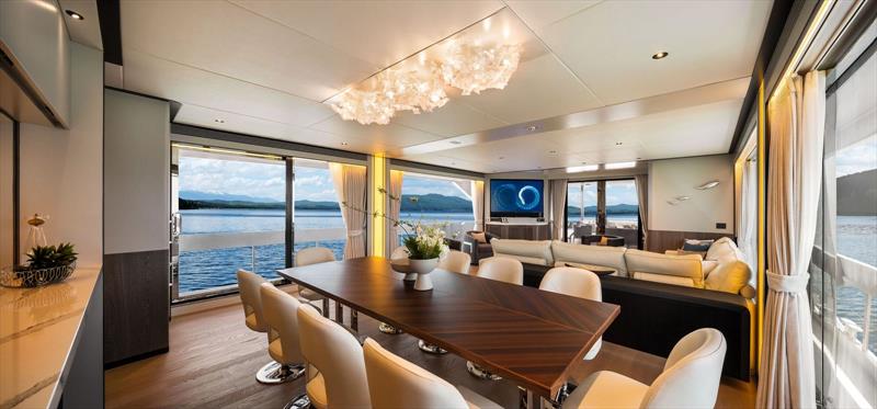 Tri-Deck Horizon FD110 - photo © Horizon Yachts