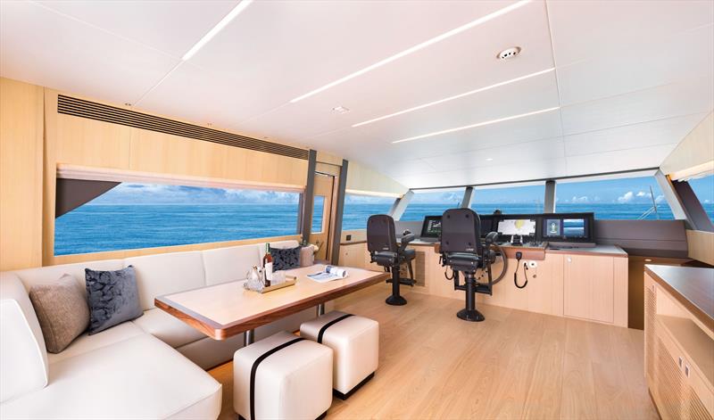 Horizon FD80 Enclosed Skylounge photo copyright Horizon Yachts taken at  and featuring the Power boat class