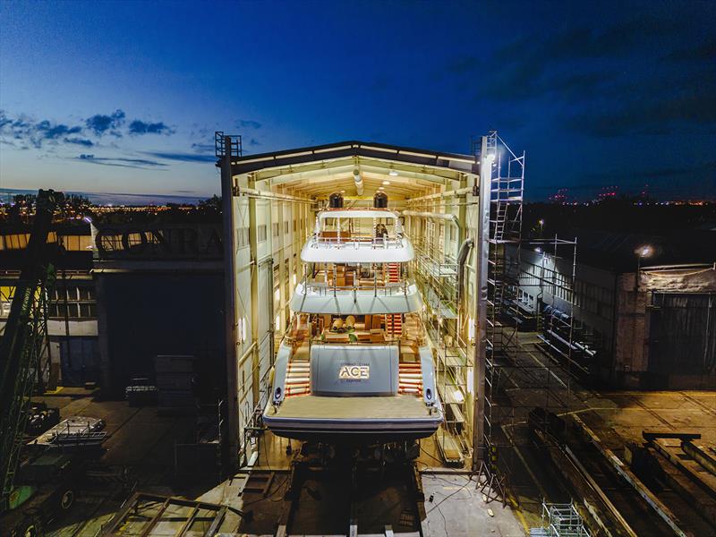 ACE, 44.27-metre C144S model - photo © Luxury Charter Group