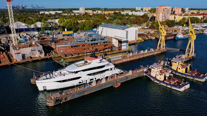 ACE, 44.27-metre C144S model - photo © Luxury Charter Group