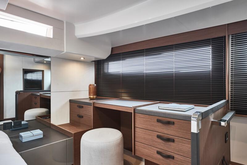 Master Stateroom - Prestige's new M48 powercat - photo © Prestige Yachts