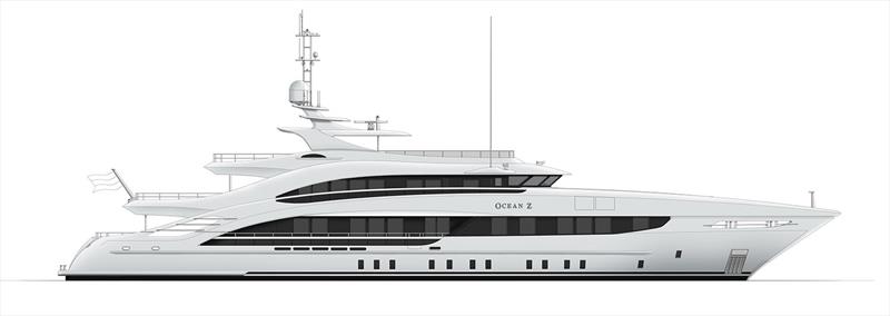 Project Aura 19650 - 50m Steel Aluminium Superyacht - photo © Heesen Yachts