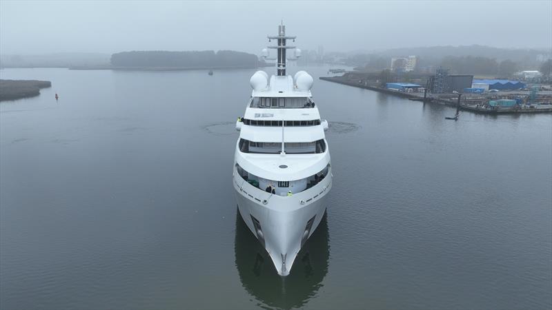 351' (107m) Project Shackleton photo copyright Moran Yacht & Ship taken at  and featuring the Power boat class