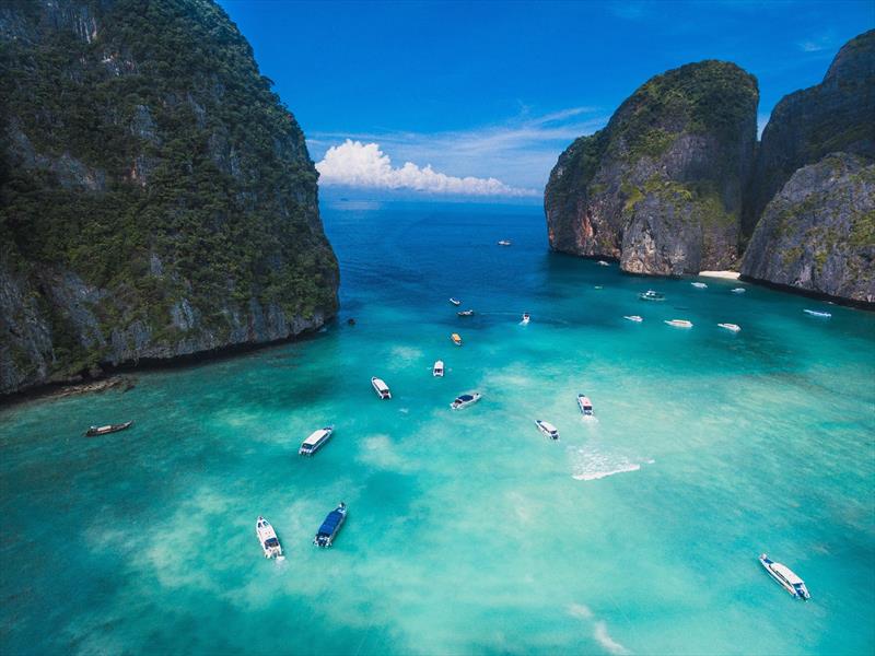 Andaman Sea idyllic cruising grounds photo copyright Thailand International Boat Show taken at  and featuring the Power boat class