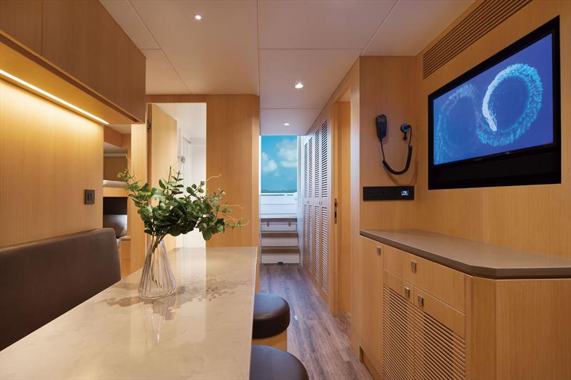 FD100 Hull 7 - Crew Area - photo © Horizon Yachts