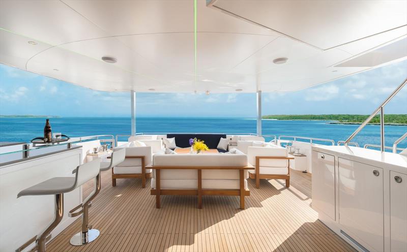 FD100 Hull 7 - Main Deck Aft - photo © Horizon Yachts