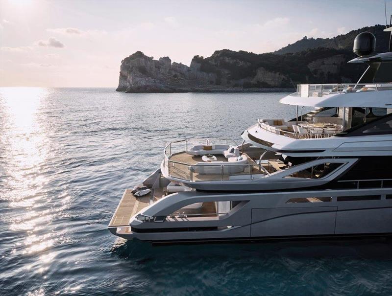 Azimut Grande Trideck - photo © Azimut Yachts