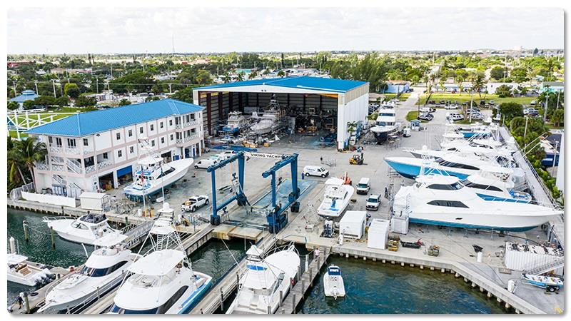 Viking Yacht Service Center - photo © Viking Yachts