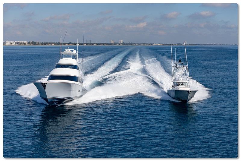 Viking 90 and Valhalla 55 - photo © Viking Yachts