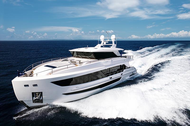 Horizon FD90 Hull 22 photo copyright Horizon Yachts taken at  and featuring the Power boat class