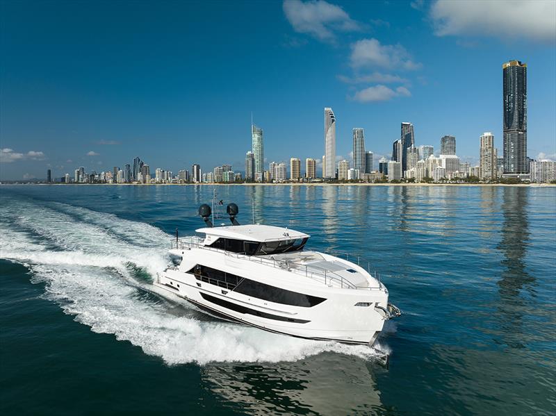 Horizon FD90 Hull 25 photo copyright Horizon Yachts taken at  and featuring the Power boat class