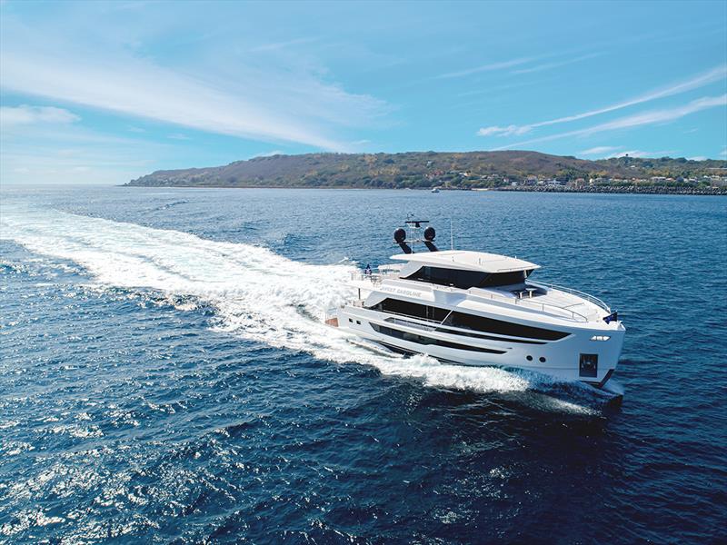 Horizon FD80 Hull 10 photo copyright Horizon Yachts taken at  and featuring the Power boat class