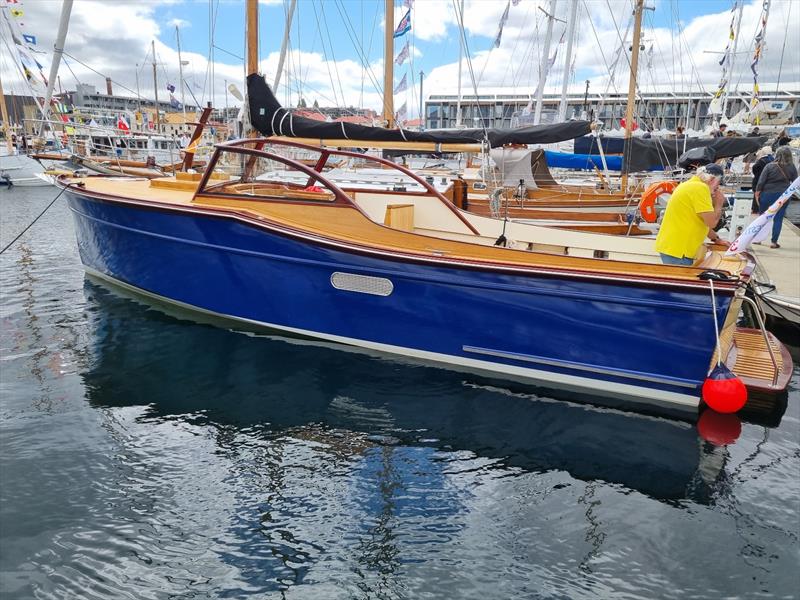 Franklin 29 on show photo copyright West System taken at  and featuring the Power boat class