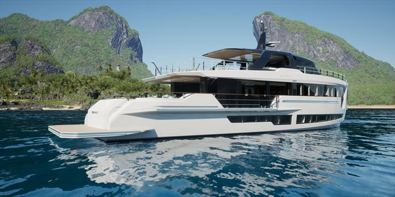 98' Alpha Squalo Trenta - photo © Denison Yachting