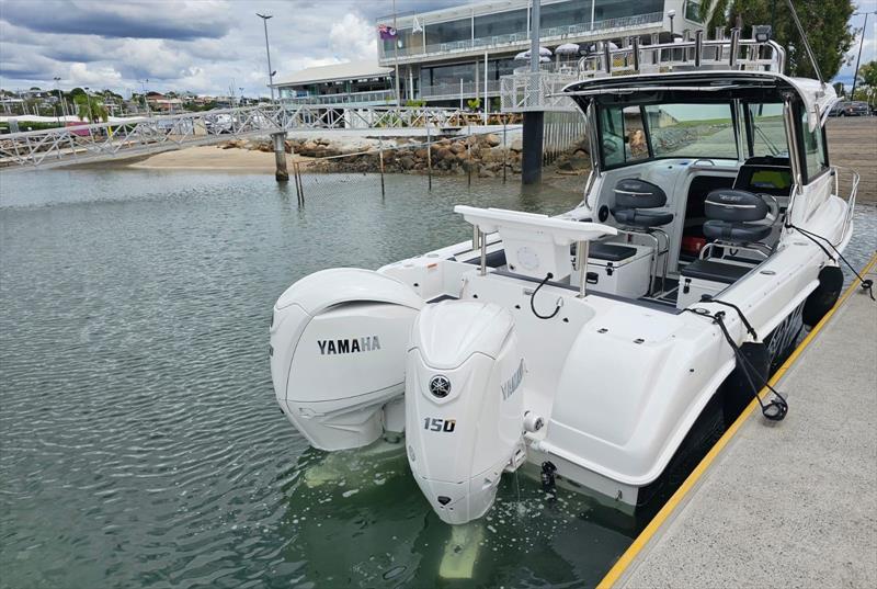 Yamaha's Cruise Craft demo boat with integrated VETUS BOW PRO / Helm Master EX installation photo copyright VETUS taken at  and featuring the Power boat class