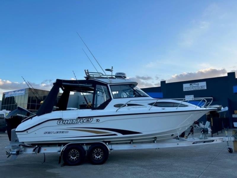 SL 27 HT sports fishing trailer boat - photo © Alan Whittley