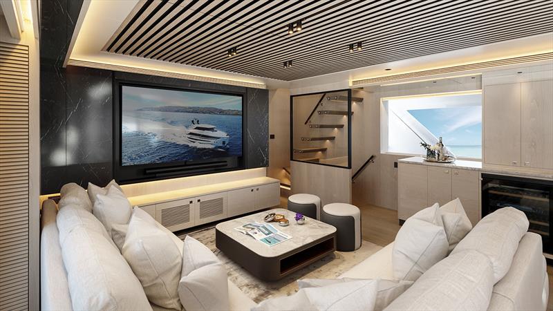 FD80 Hull 10 - Salon - photo © Horizon Yachts