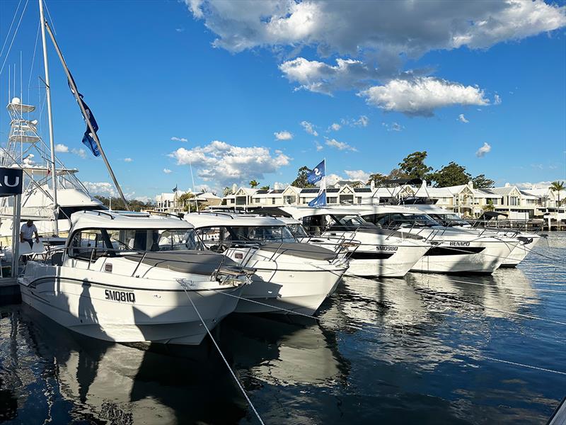 Sanctuary Cove International Boat Show photo copyright Groupe Beneteau taken at  and featuring the Power boat class