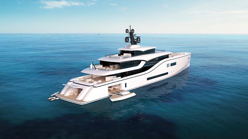 77-metre Lycka - photo © Viken Group