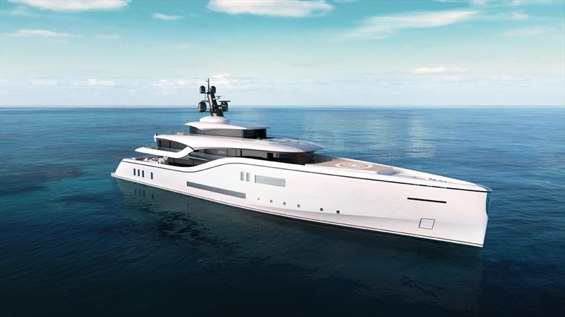 77-metre Lycka - photo © Viken Group
