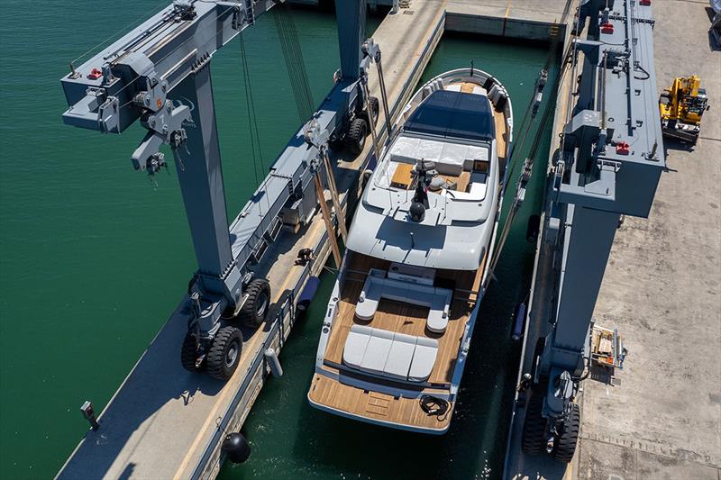 Sold EXTRA X86 Fast Mini K, refitted and renamed M/Y Soney photo copyright Extra Yachts taken at  and featuring the Power boat class