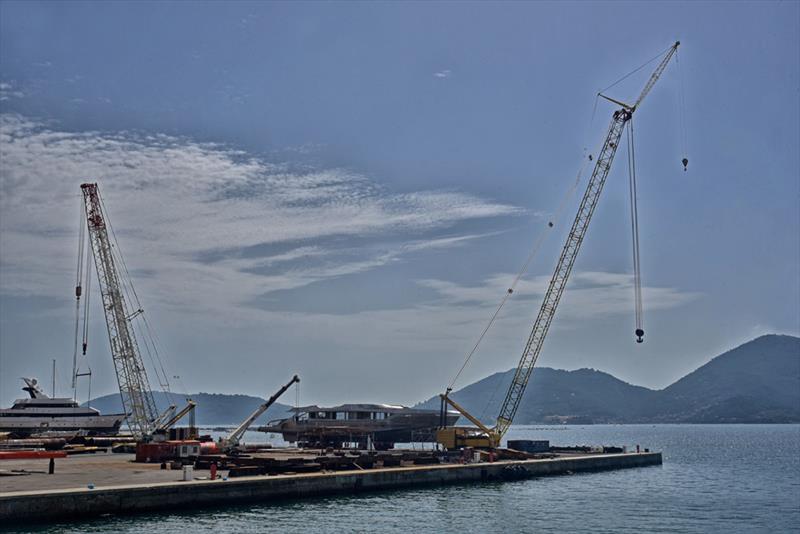 Antonini Navi 55 meters aluminum yacht - photo © R. Delguerra