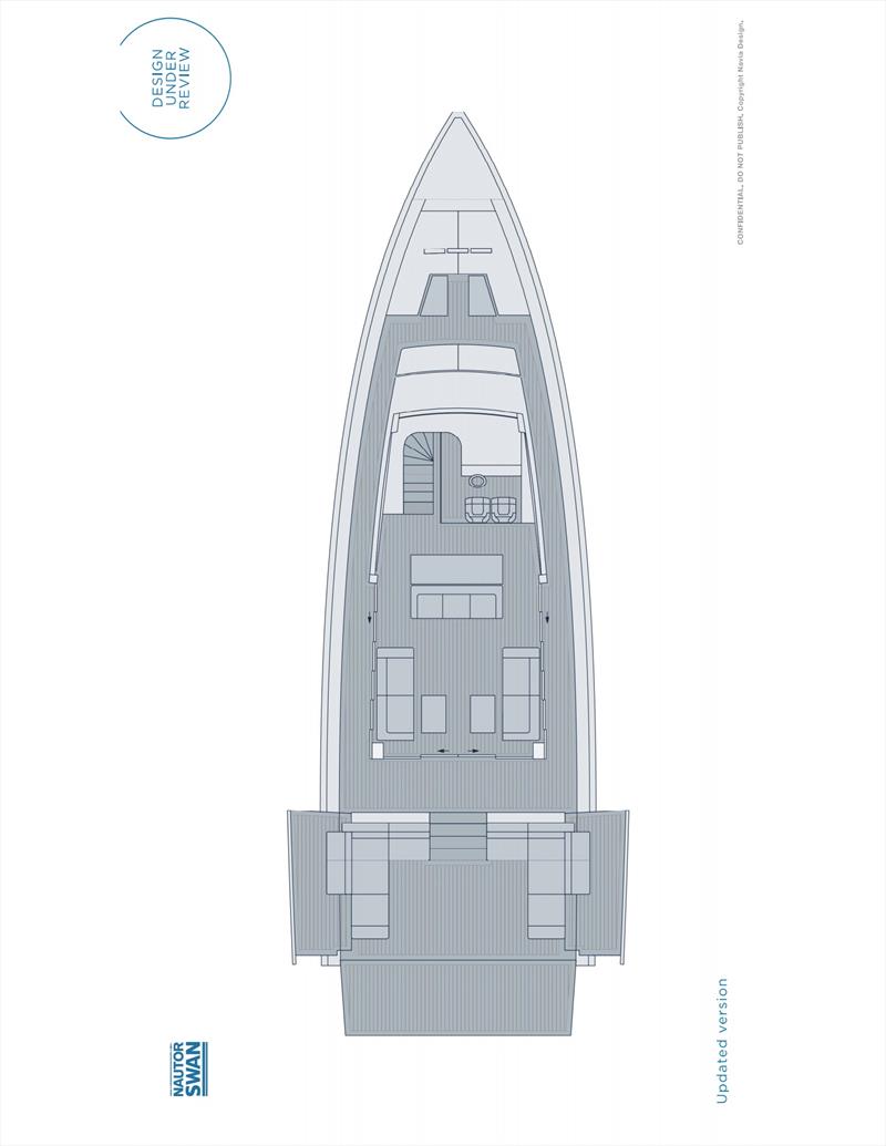 Swan Arrow - main deck - photo © Nautor's Swan