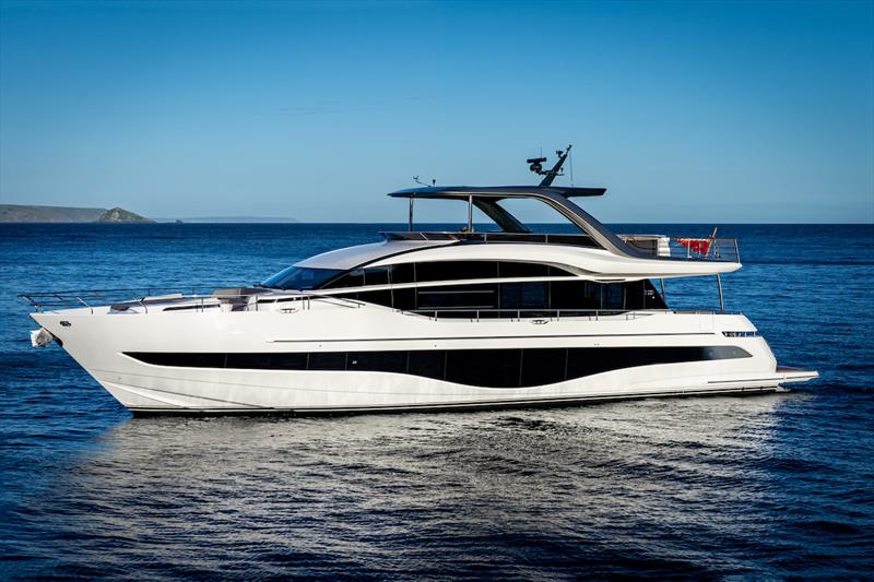 Princess Y85 - photo © Denison Yachting