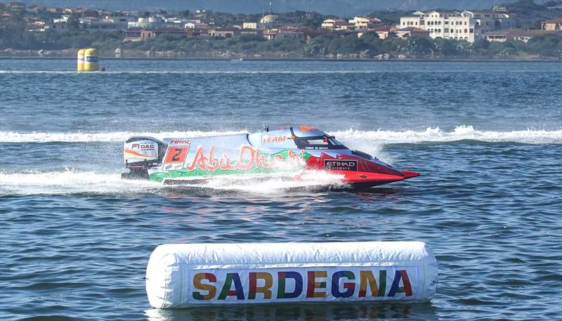 Team Abu Dhabi's Thani Al Qemzi in action in Sardinia - photo © Team Abu Dhabi