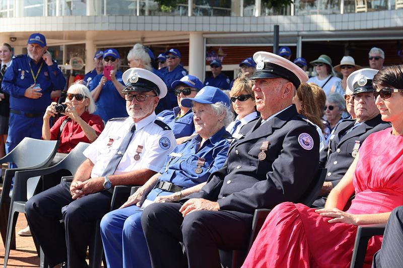 New Port Stephens marine rescue vessel named in honour of Long-Serving Volunteer during commissioning ceremony - photo © Marine Rescue NSW