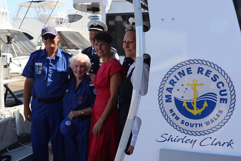 New Port Stephens marine rescue vessel named in honour of Long-Serving Volunteer during commissioning ceremony - photo © Marine Rescue NSW