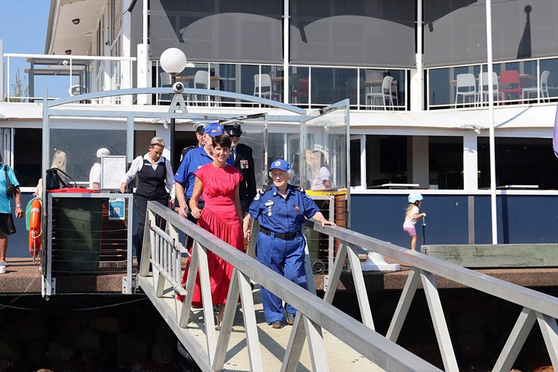 New Port Stephens marine rescue vessel named in honour of Long-Serving Volunteer during commissioning ceremony - photo © Marine Rescue NSW