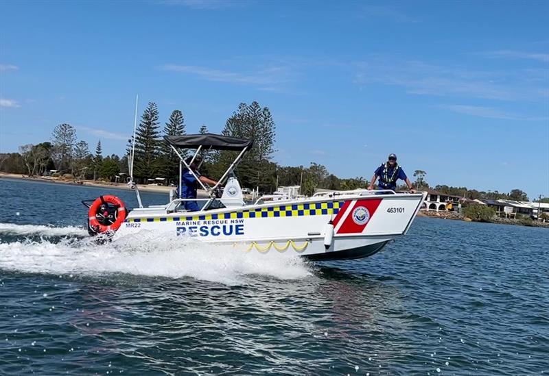 Marine Rescue NSW Brunswick induction - photo © Marine Rescue NSW  