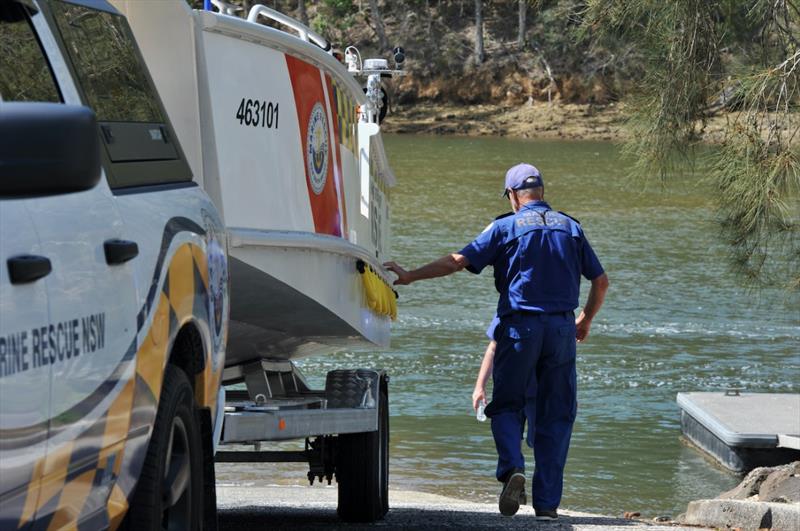 Flood rescue and operation induction training at Brunswick Heads and Mullumbimby - photo © Marine Rescue NSW