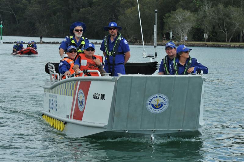 Flood rescue and operation induction training at Brunswick Heads and Mullumbimby - photo © Marine Rescue NSW