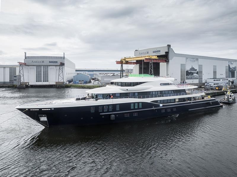 74-metre Amels 242 - photo © Damen Yachting