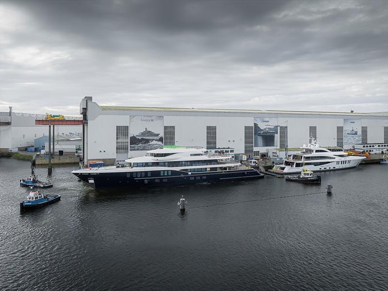 Amels 242 and Amels 200 - photo © Damen Yachting