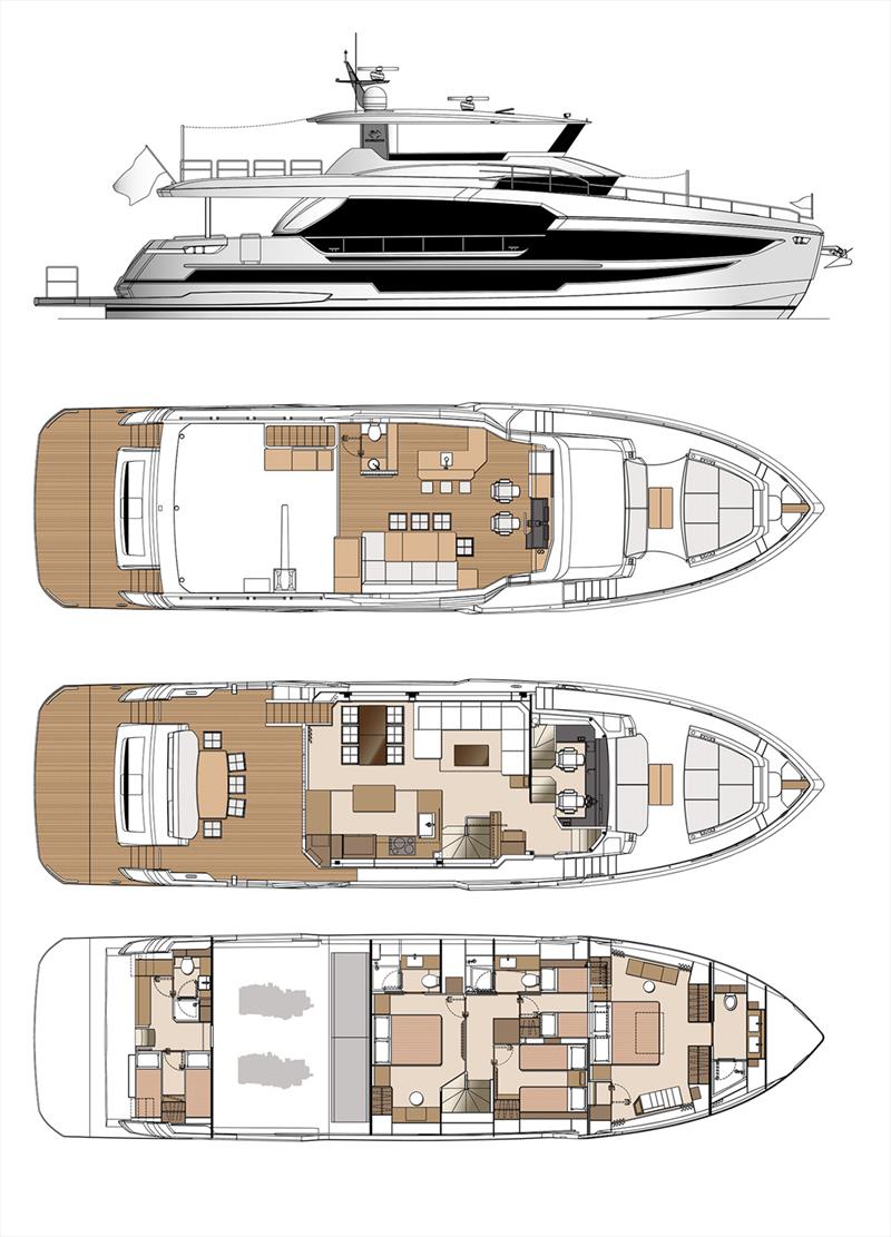 Horizon FD75 - photo © Horizon Yachts