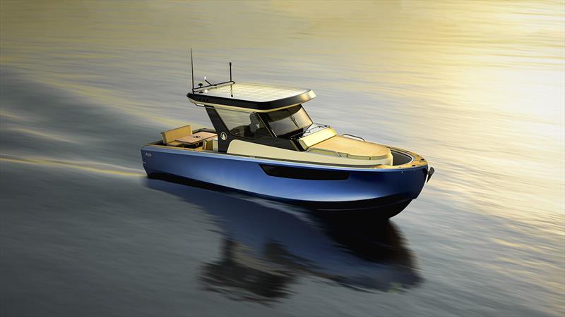 R30 electric boat photo copyright Blue Innovations Group taken at  and featuring the Power boat class