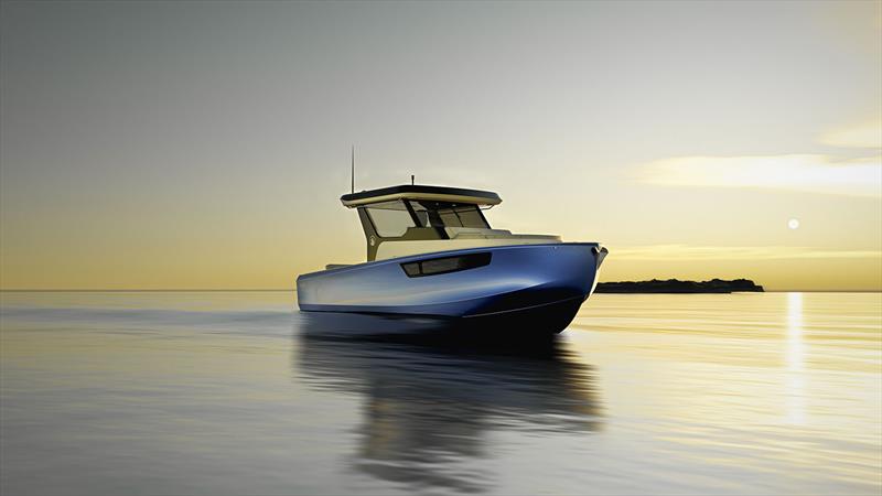 R30 electric boat photo copyright Blue Innovations Group taken at  and featuring the Power boat class