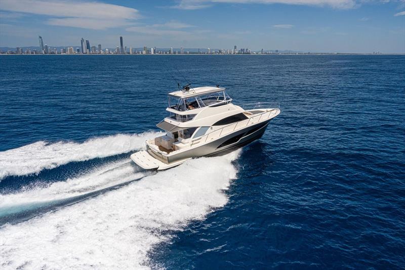 February – The Riviera 46 Sports Motor Yacht had her Americas premiere at the Miami International Boat Show - photo © Riviera Australia