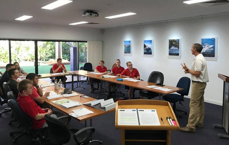 January – All Riviera apprentices are mentored by Rodney Longhurst and senior management in the company's exclusive life skills program, Propel - photo © Riviera Australia
