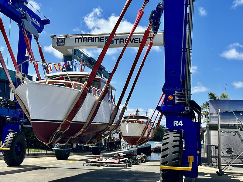 MY Memory, MY Anna, The Boat Works relaunch photo copyright West System taken at  and featuring the Power boat class