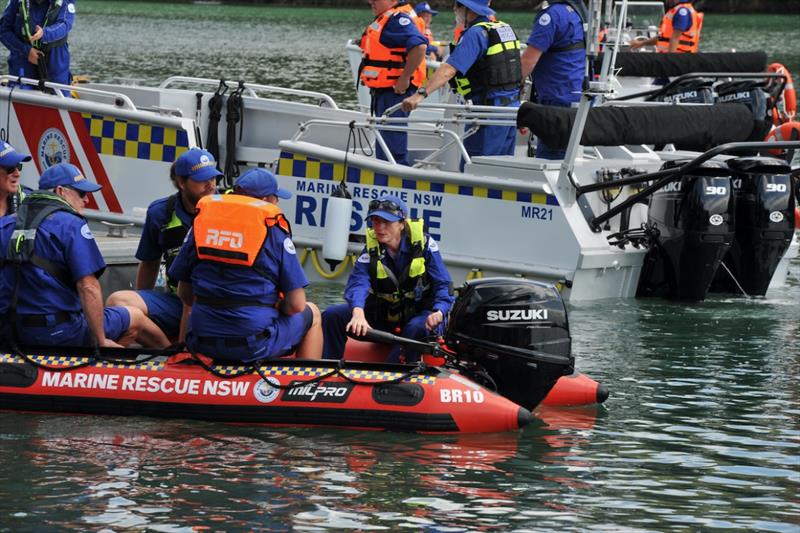 Marine Rescue NSW flood capability training - photo © Marine Rescue NSW